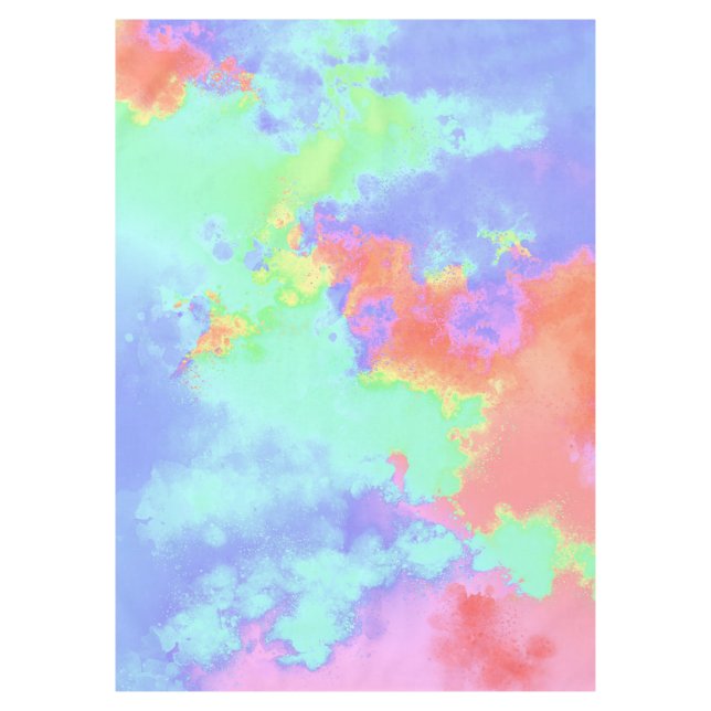 Paint Arc-en-ciel nappe (Devant)