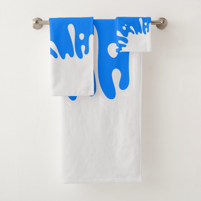 Paint bleu azur blanc (En situation)
