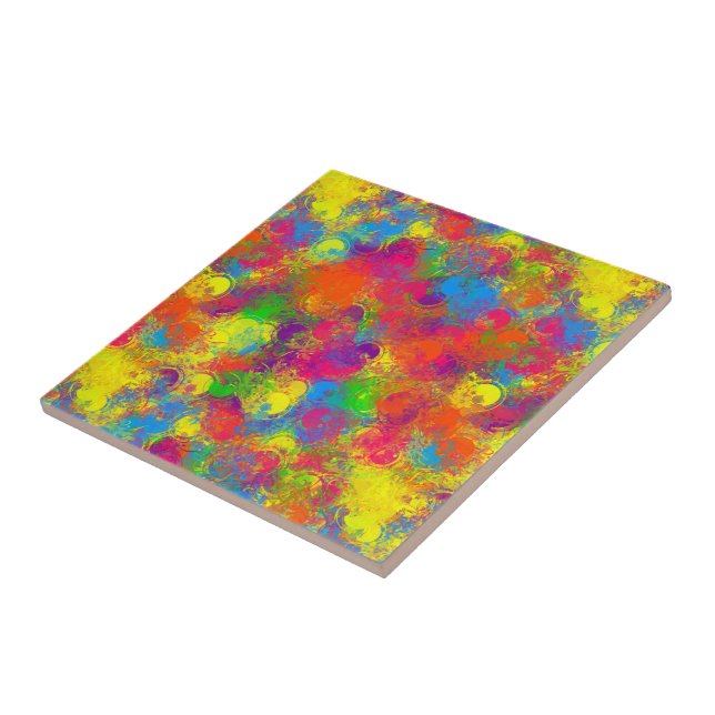 Paint CKC Can Florals Carreaux céramiques (Côté)