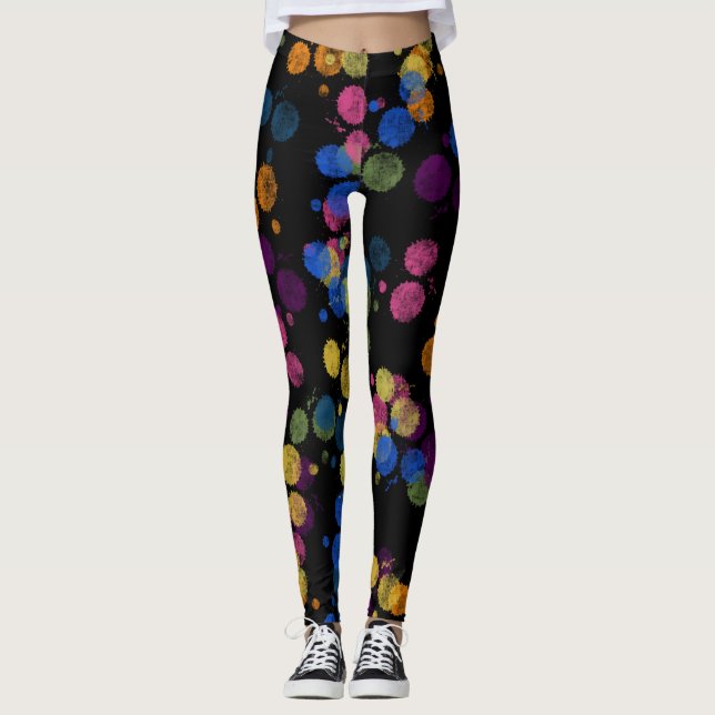 Paint Dots Leggings (Devant)