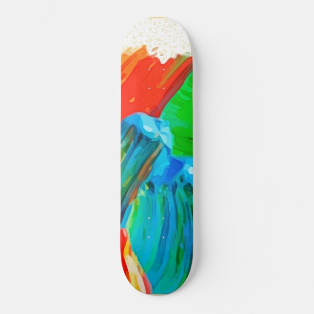 Paint épais Paint Smear Skateboard (Recto)