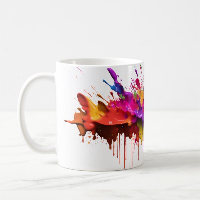 Paint Pride Splash Mug (Gauche)