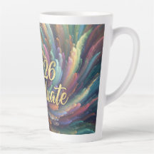 Paint Swirl 2026 Graduate Mug