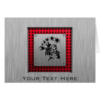 Paintball balayé de regard en métal