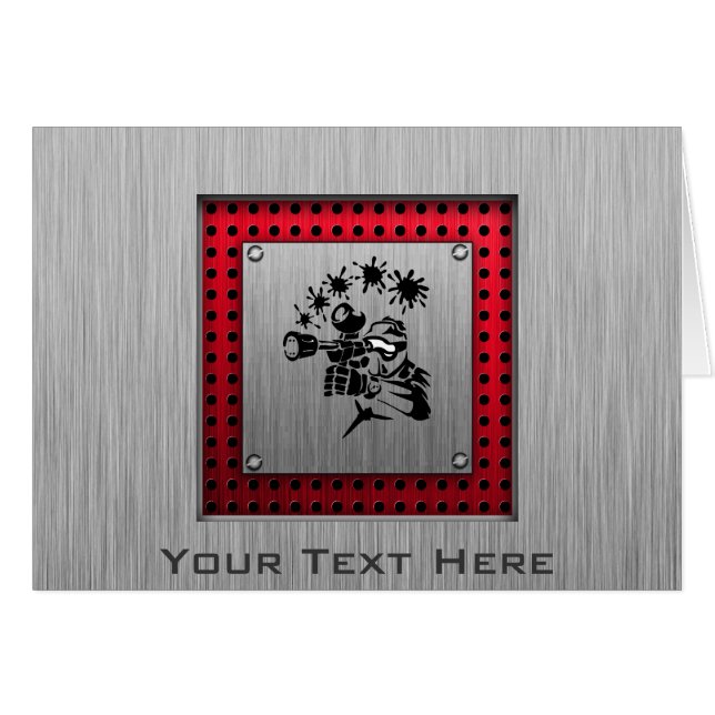 Paintball balayé de regard en métal (Devant horizontal)