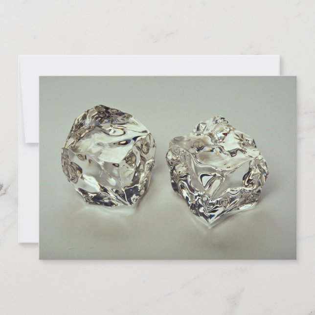 Paire de cubes de glace (Devant)