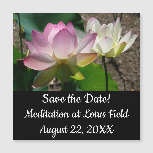Paire de fleurs de lotus I (Devant)