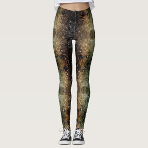 Paire de leggings modernes personnalisés bicolores