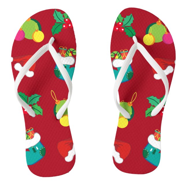 Paire de tongs de Noël (Semelle)