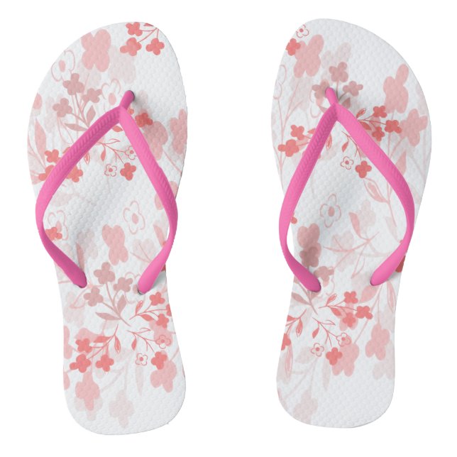 Paire de tongs rose (Semelle)