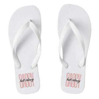 Paire de tongs sobre mais classique