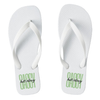 Paire de tongs sobre mais classique