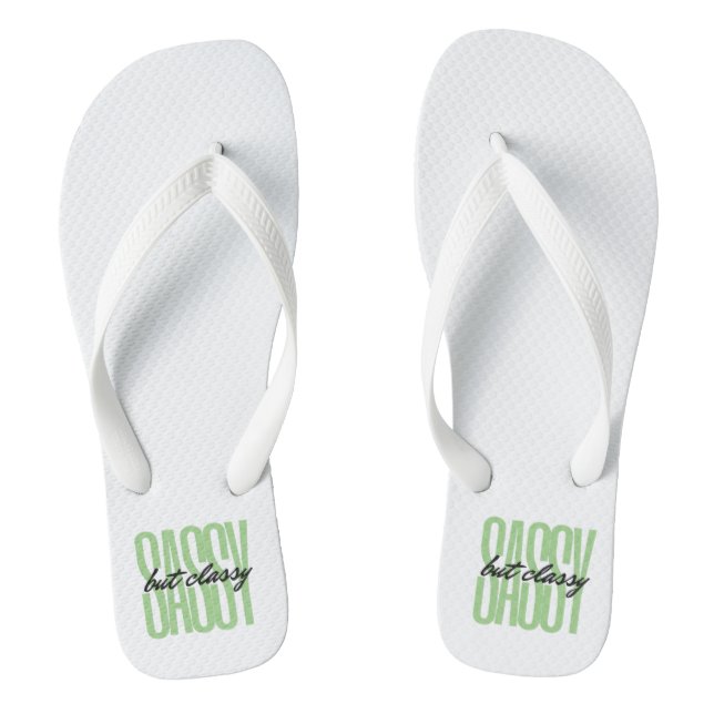 Paire de tongs sobre mais classique (Semelle)