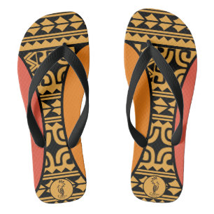 Paire de tongs Tribal Ethnic