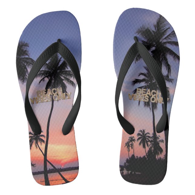 Paire de Tongs Vibes de Plage Uniquement (Semelle)