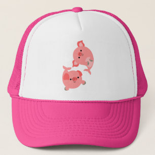 Paire mignonne de Casquette Mercos de dessin animé