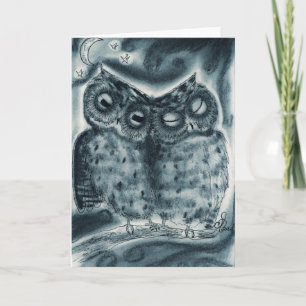 Paires de NightOwl - carte de voeux