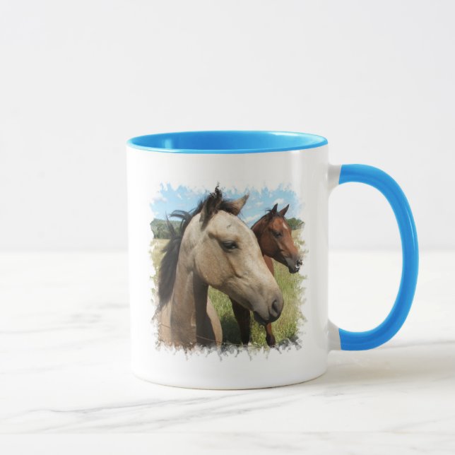 Paires de tasse de café de chevaux (Droite)