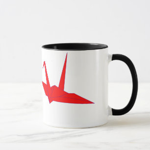 Paires de tasse de grues d'origami