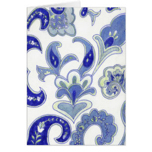 Paisley bleu