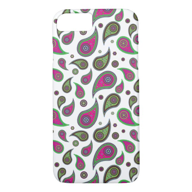 Paisley Motif iPhone 7 Coques (Dos)