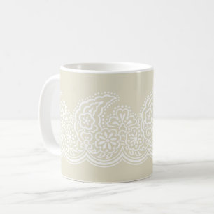 Paisley sur Iivoire Coffee Mug