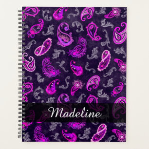 Paisley violet vintage