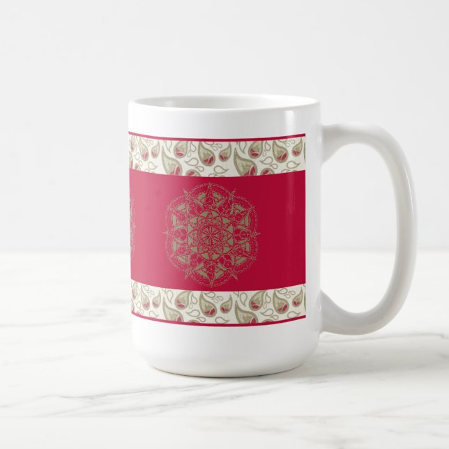 PaisleyOfBliss - Café, Mug de thé, Coupe (Droite)