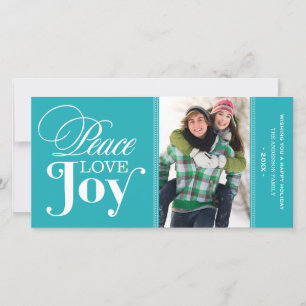 PAIX AIMER JOIE CARTE PHOTO VACANCES