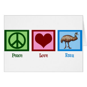 Paix Amour Émeu