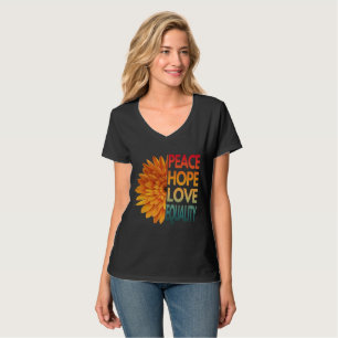 PAIX AMOUR ESPOIR ÉGALITÉ T-Shirt