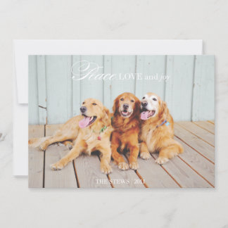 Paix, Amour et Carte de Joie