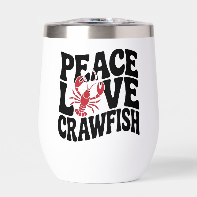 Paix Amour et Écrevisses Cajun  (Avant)