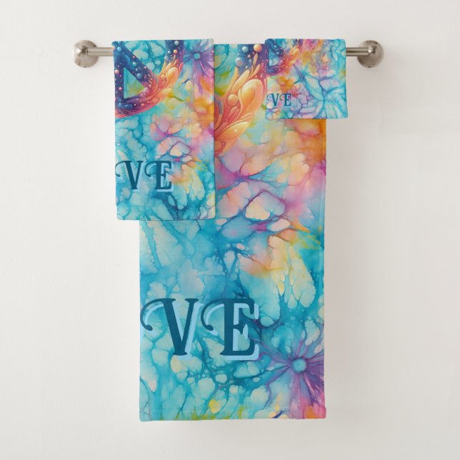 Paix Amour Tie-Dye (En situation)