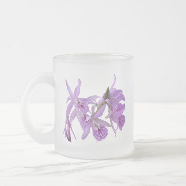 Paix, Be Still floral orchidée mug (Gauche)