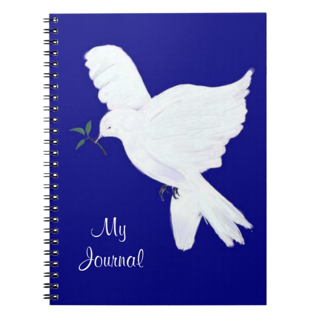 Paix blanche Colombe-Mon journal (Devant)