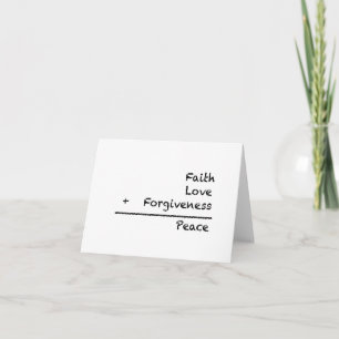 Paix — carte de note