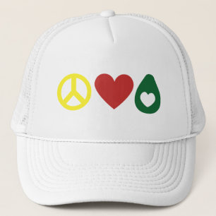 Paix, casquette d'avocat d'amour