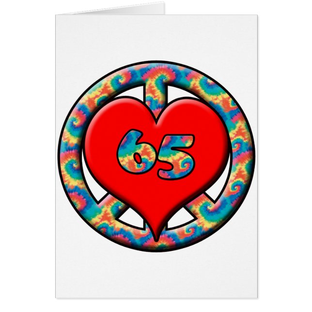 Paix, coeur 65 (Devant)