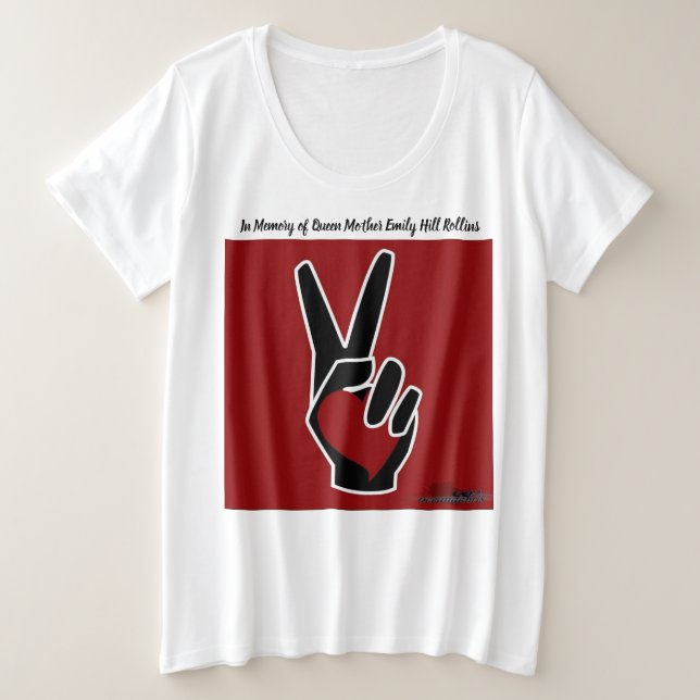 Paix et amour (Design devant)