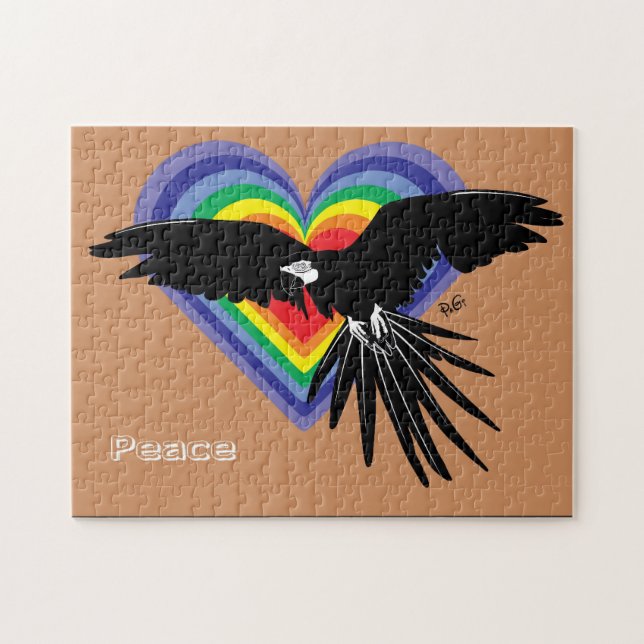 Paix et liberté pour tous les puzzles (Horizontal)