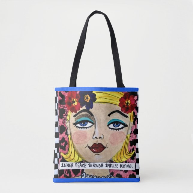 Paix intérieure de sac de fourre-tout par l'achat (Devant)