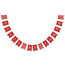 Paix sur des drapeaux d'étamine de vacances de la