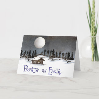 Paix sur Terre | Carte de Noël