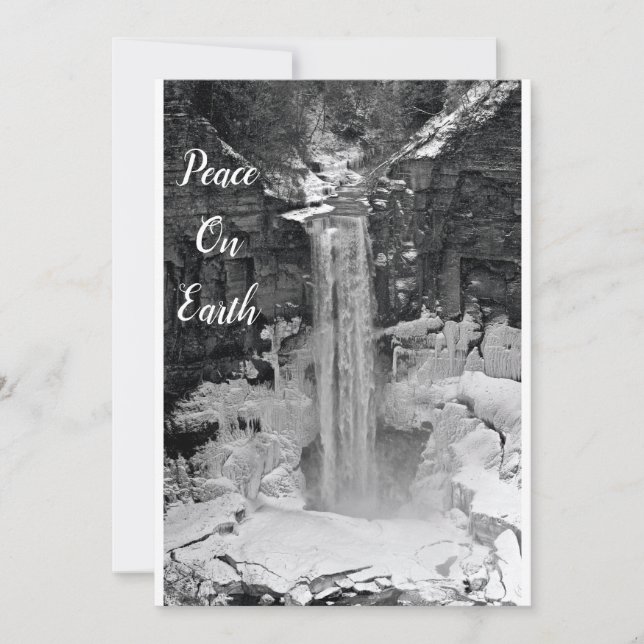 Paix sur Terre - Carte de vacances (Devant)