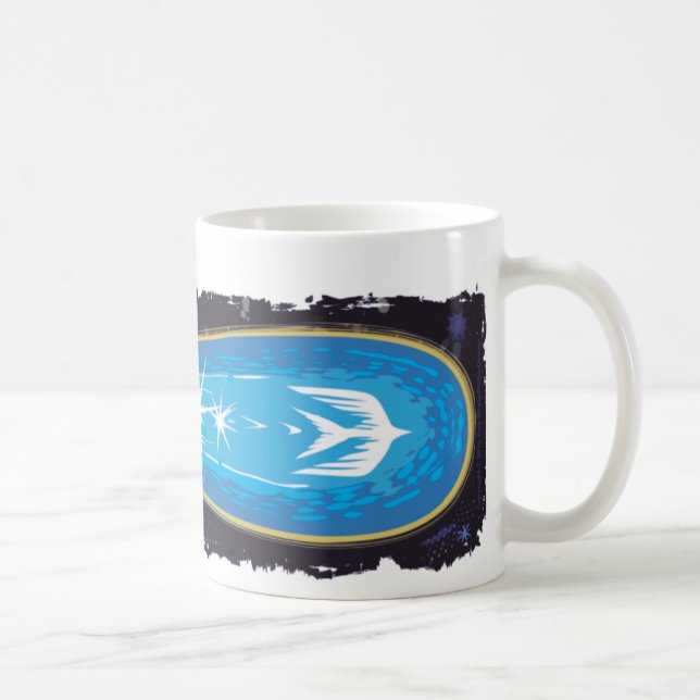 Paix sur terre… et dans tout l'espace !" tasse (Droite)