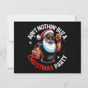 Pajama de Noël du Père Noël africain-américain