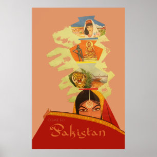 Pakistan - Poster vintage