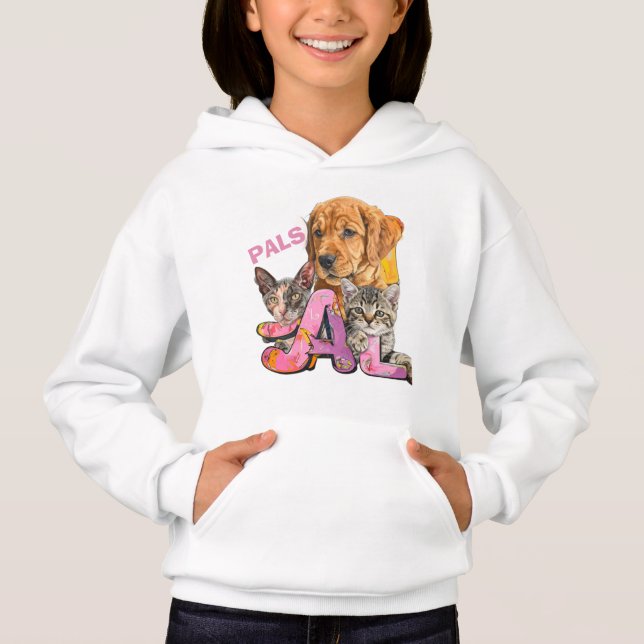 Pal Chien et Chats Plus Nom Personnalisé  (Devant)