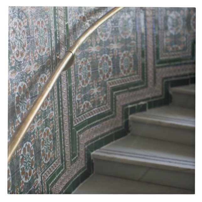 Palacio de Comunicaciones, carreaux maures (Devant)